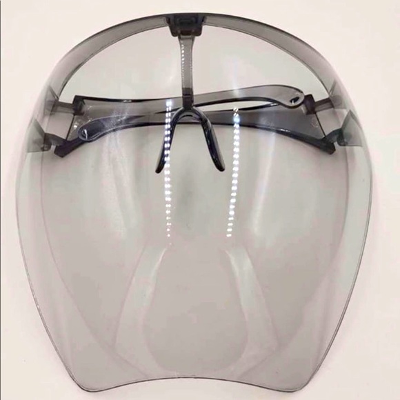 Accessories - Transparent Colored Shield Face Mask